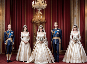 Принцесса Леонор и инфанта София дебютировали на приеме в Марвенте