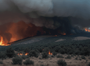 600 человек заблокированы в двух курортах Альбасете из-за лесного пожара