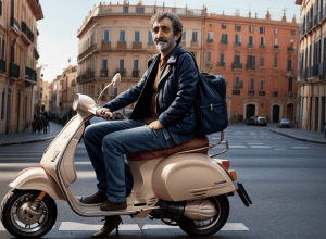 Документальный фильм «Каро Нанни»: Мадрид – Рим на Vespa по следам Нанни Моретти