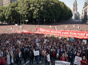 Десятая акция протеста против Масона: Жители Валенсии требуют справедливости спустя 10 месяцев после наводнения