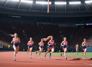 Испанская сборная по легкой атлетике 4x100 готовится к борьбе за медали на чемпионате мира в Токио