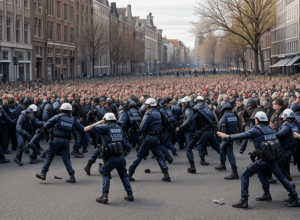 Беспорядки в Гааге: Протест против иммиграции перерос в столкновения с полицией