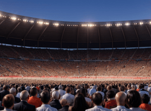 Тысячи простились с Чарли Кирком: фоторепортаж с траурной церемонии