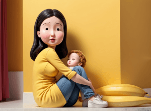 Флавита Банана: Размышления о материнстве в сатирическом рисунке