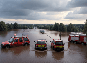 В Каталонии продолжаются поиски мужчины, смытого рекой: найдено тело его сына