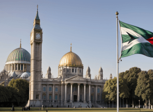 В Великобритании подняли палестинский флаг в честь признания Палестины государством