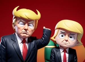 Саус Парк высмеивает Трампа: президент забеременел Сатану в новом эпизоде