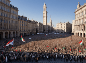Массовые протесты студентов в Испании против событий в Газе: тысячи вышли на улицы