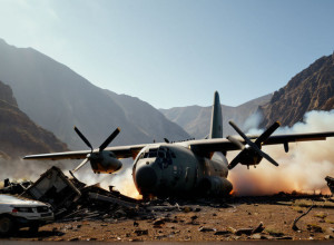 Авиакатастрофа турецкого военного самолета в Грузии: 20 человек погибли