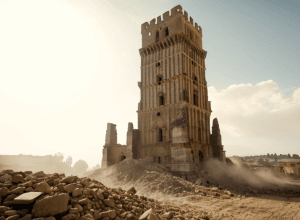 Обрушение средневековой башни Конти в Риме: есть пострадавшие и угроза полного коллапса