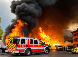 Пожар в торговом центре Памплоны: Эвакуированы четыре здания, спасатели борются с очагами возгорания