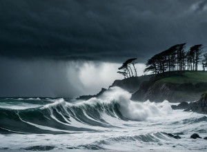 Испания: Галисия и Кантабрия под «оранжевой» угрозой из-за мощного шторма с ливнями и ураганным ветром