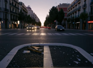 В Мадриде фургон сбил 50-летнюю женщину и скрылся с места ДТП