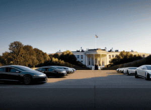 Трамп превращает Белый дом в автосалон Tesla, чтобы поддержать Маска: скандальная акция вызвала резонанс