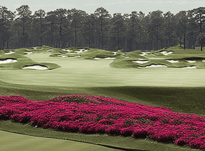 Шеффлер поднимает флаг США на турнире Masters в Augusta
