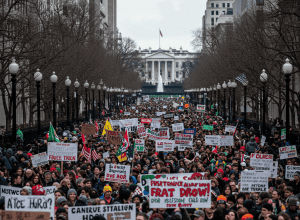 Протесты против политики Трампа охватили США