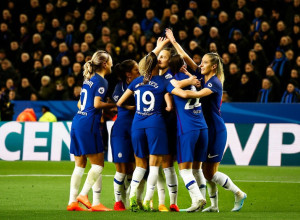 Женские команды «Барселоны» и «Челси» сыграли вничью 1:1 в напряженном матче Лиги чемпионов, «Барса» сохраняет лидерство в группе.