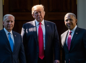 Дональд Трамп посетил Вашингтон, чтобы показать прогресс экономики