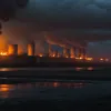Пожар на складе в Каталонии: токсичное облако хлора привело к изоляции пяти городов