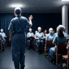 Карикатурист Эль Рото представил виньетку "Аплодисменты в латексных перчатках"