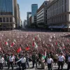 Столкновения в Мехико: Протестующие учителя устроили беспорядки у здания МВД