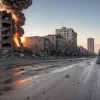 Киев подвергся массированной атаке: фото последствий российских ударов