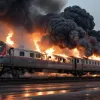 ЧП в Испании: Пожар вблизи железной дороги привёл к отмене рейсов AVE между Мадридом и Андалусией