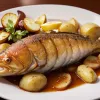 Рецепт недели: жареные скумбрии в маринаде с картофелем по-галисийски
