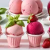 Необычное летнее лакомство: рецепт мороженого из клубники, свеклы и базилика