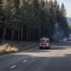 Крупный пожар во Франции: погибла женщина, перекрыта трасса A9