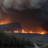 Лесной пожар в Испании: жителей Кастромиля эвакуируют из-за усиления огня