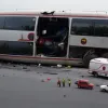 Автобус с 60 пассажирами перевернулся в Барселоне: двое в тяжелом состоянии
