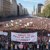 Преподаватели прекратили акцию протеста в Мадриде, требуя эмбарго на поставки оружия в Израиль