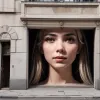 В Лондоне стерли граффити Бэнкси с судьей и протестующим